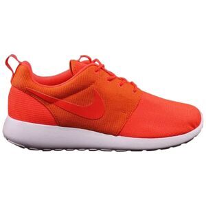 Nike Women's Roche Run Lace Up Running  Shoes in Bright Crimson Orange Size 8